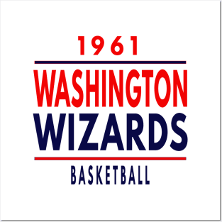 Washington Wizards Basketball 1961 Classic Posters and Art